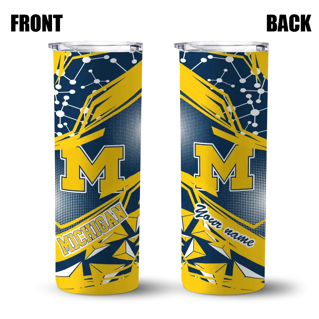 custom-michigan-wolverines-helmet-clash-blue-skinny-tumbler-fashion-forward.webp