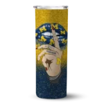 custom-michigan-wolverines-sparkle-lips-blue-skinny-tumbler-best-selling.webp