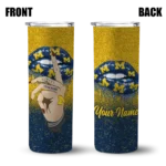 custom-michigan-wolverines-sparkle-lips-blue-skinny-tumbler-best-selling.webp