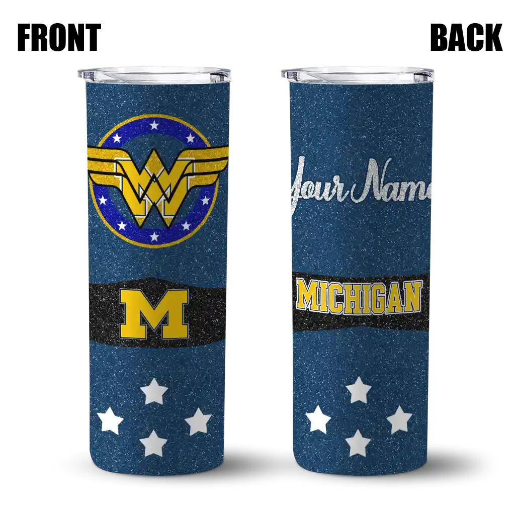 custom-michigan-wolverines-star-cluster-blue-skinny-tumbler-fashion-forward-1.webp