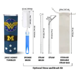 custom-michigan-wolverines-star-cluster-blue-skinny-tumbler-best-selling.webp