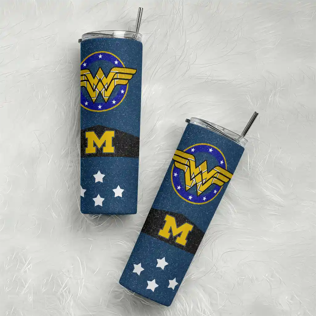 custom-michigan-wolverines-star-cluster-blue-skinny-tumbler-top-rated-1.webp