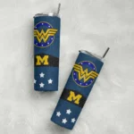 custom-michigan-wolverines-star-cluster-blue-skinny-tumbler-best-selling.webp