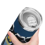 custom-michigan-wolverines-superman-emblem-blue-black-skinny-tumbler-best-selling.webp