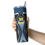 custom-michigan-wolverines-superman-emblem-blue-black-skinny-tumbler-best-selling.webp