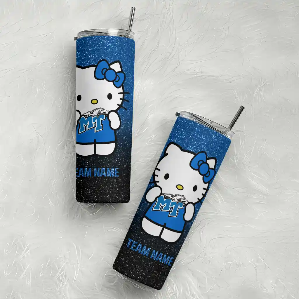 custom-middle-tennessee-blue-raiders-hello-kitty-blue-black-skinny-tumbler-top-rated.webp