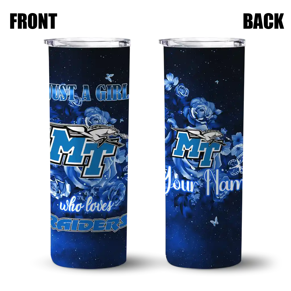 custom-middle-tennessee-blue-raiders-rose-romance-blue-black-skinny-tumbler-fashion-forward.webp