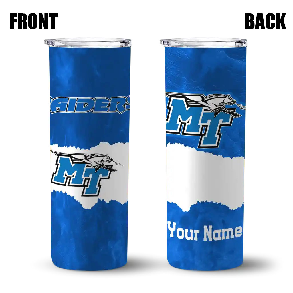 custom-middle-tennessee-blue-raiders-torn-band-blue-white-skinny-tumbler-fashion-forward.webp