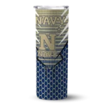 custom-navy-midshipmen-chevron-stripes-blue-skinny-tumbler-best-selling.webp
