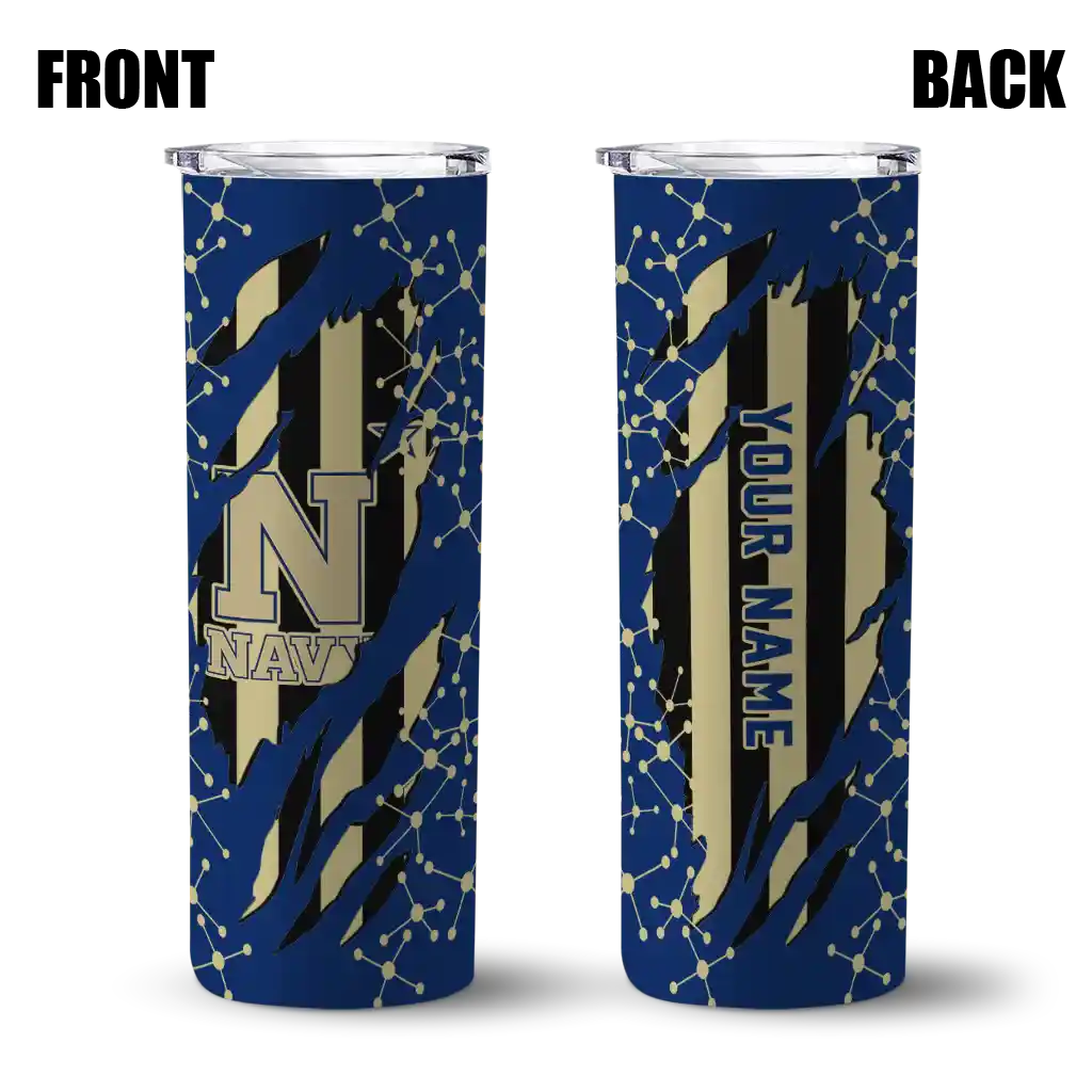 custom-navy-midshipmen-star-pop-blue-black-skinny-tumbler-fashion-forward.webp
