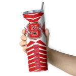 custom-nc-state-wolfpack-camo-texture-red-skinny-tumbler-best-selling.webp