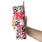 custom-nebraska-cornhuskers-claw-marks-red-white-skinny-tumbler-best-selling.webp