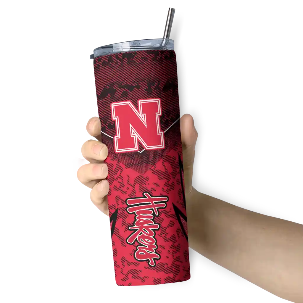 custom-nebraska-cornhuskers-spiral-burst-print-red-skinny-tumbler-premium-grade.webp blank