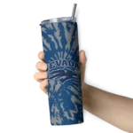 custom-nevada-wolf-pack-metallic-grid-blue-skinny-tumbler-best-selling-1.webp