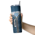 custom-north-carolina-tar-heels-sparkle-drip-light-blue-skinny-tumbler-best-selling.webp