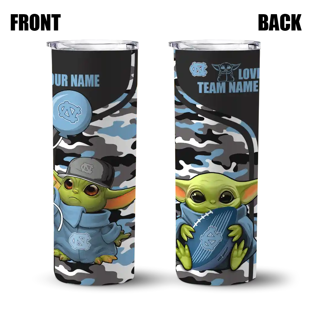 custom-north-carolina-tar-heels-yoda-camo-light-blue-black-skinny-tumbler-fashion-forward-1.webp