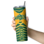 custom-north-dakota-state-bison-camo-texture-green-skinny-tumbler-best-selling.webp