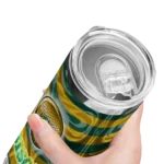 custom-north-dakota-state-bison-patterned-waves-green-skinny-tumbler-best-selling-1.webp