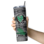 custom-north-texas-mean-green-chevron-v-green-gray-skinny-tumbler-best-selling.webp