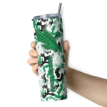 custom-north-texas-mean-green-claw-marks-green-white-skinny-tumbler-best-selling.webp