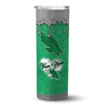 custom-north-texas-mean-green-pixel-fade-green-skinny-tumbler-best-selling-2.webp