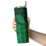 custom-north-texas-mean-green-spiral-burst-print-green-skinny-tumbler-best-selling.webp