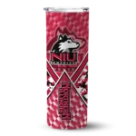 custom-northern-illinois-huskies-monogram-burst-red-white-skinny-tumbler-best-selling.webp
