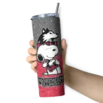 custom-northern-illinois-huskies-snoopy-attitude-red-skinny-tumbler-best-selling.webp