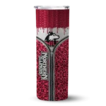 custom-northern-illinois-huskies-sparkle-drip-red-skinny-tumbler-best-selling.webp
