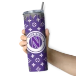 custom-northwestern-wildcats-camo-streak-purple-skinny-tumbler-best-selling.webp