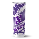 custom-northwestern-wildcats-helmet-clash-purple-skinny-tumbler-best-selling.webp