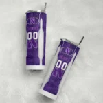 custom-northwestern-wildcats-stacked-diamond-purple-skinny-tumbler-best-selling.webp