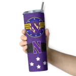 custom-northwestern-wildcats-star-cluster-purple-skinny-tumbler-best-selling.webp