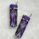 custom-northwestern-wildcats-superman-emblem-purple-black-skinny-tumbler-best-selling-1.webp