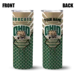 custom-ohio-bobcats-chevron-stripes-green-skinny-tumbler-best-selling.webp