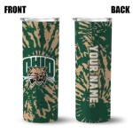 custom-ohio-bobcats-metallic-grid-green-skinny-tumbler-best-selling.webp