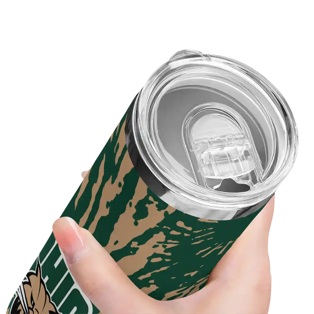 custom-ohio-bobcats-metallic-grid-green-skinny-tumbler-high-quality-1.webp