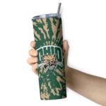custom-ohio-bobcats-metallic-grid-green-skinny-tumbler-best-selling-1.webp