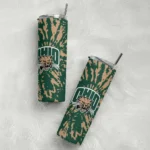 custom-ohio-bobcats-metallic-grid-green-skinny-tumbler-best-selling-1.webp