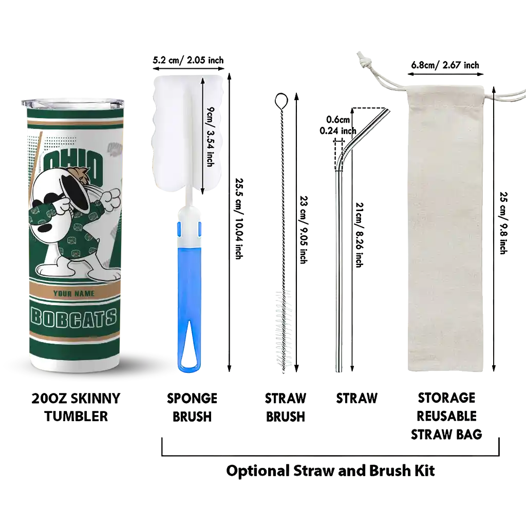 custom-ohio-bobcats-snoopy-dog-green-white-skinny-tumbler-new-arrival.webp
