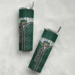 custom-ohio-bobcats-sparkle-drip-green-skinny-tumbler-best-selling.webp