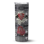 custom-oklahoma-sooners-chevron-v-crimson-gray-skinny-tumbler-best-selling.webp