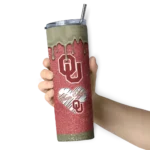 custom-oklahoma-sooners-pixel-fade-crimson-skinny-tumbler-best-selling-1.webp