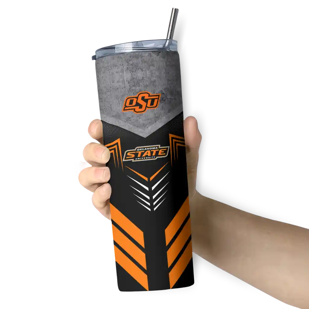 custom-oklahoma-state-cowboys-hexagon-honeycomb-orange-black-skinny-tumbler-premium-grade.webp