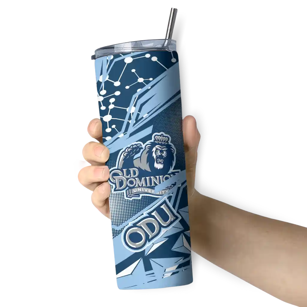 custom-old-dominion-monarchs-helmet-clash-blue-skinny-tumbler-premium-grade.webp