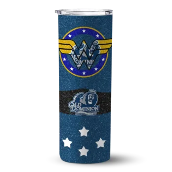 Custom Old Dominion Monarchs Star Cluster Blue Skinny Tumbler