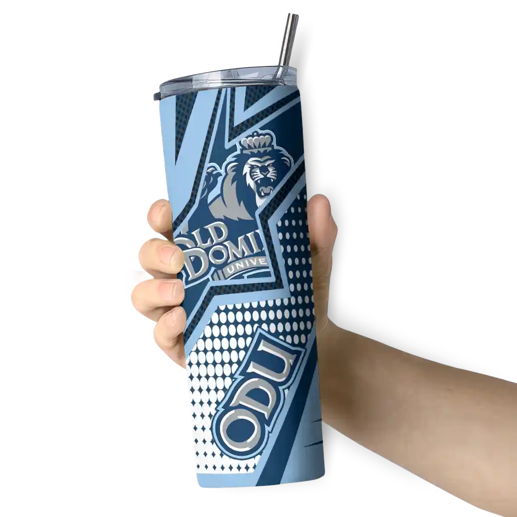 custom-old-dominion-monarchs-web-stripes-blue-white-skinny-tumbler-premium-grade.webp