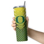 custom-oregon-ducks-chevron-stripes-green-skinny-tumbler-best-selling.webp