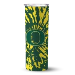 custom-oregon-ducks-metallic-grid-green-skinny-tumbler-best-selling.webp