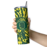 custom-oregon-ducks-metallic-grid-green-skinny-tumbler-best-selling.webp